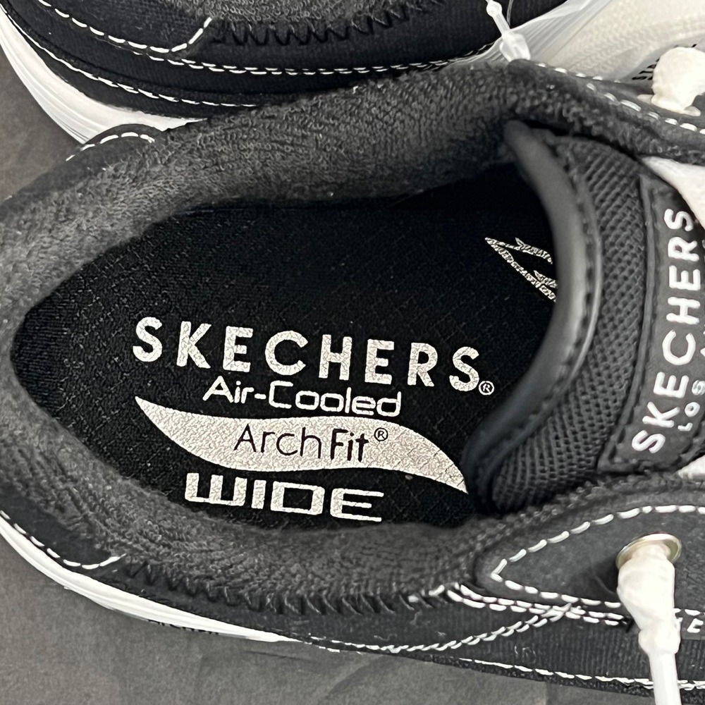 Skechers Women Arch Fit Sz 7 Wide Arcade Arcata Sneakers 177195W New - Picture 9 of 14